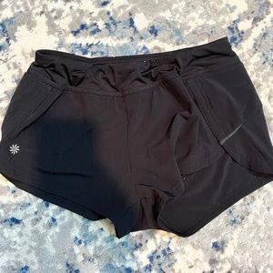 Athleta girl black shorts size large/12